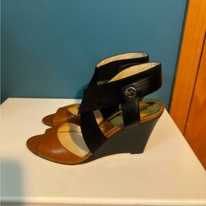 Womens Michael Kors Wedge Heeled Sandle